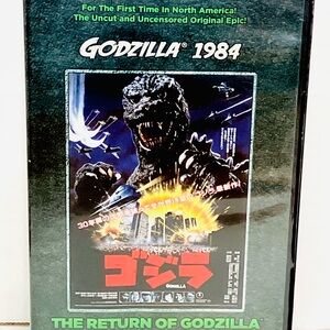 Godzilla 1984 Uncut Version The Return Of Godzilla DVD TOHO Works Kraken
